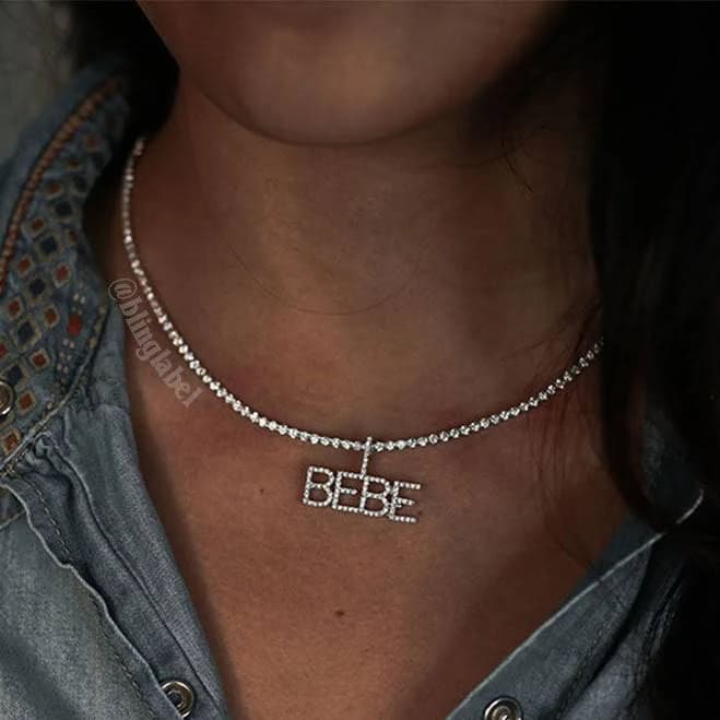Custom Letter Name Necklace