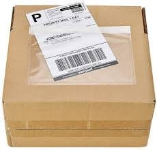 SJPACK 6" x 9" Clear Top Loading Packing List Enclosed Invoice Labels Pouches,Self Adhesive Shipping Label Envelopes(500 Pack) - Walmart.com