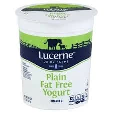 Lucerne Nonfat Plain Yogurt