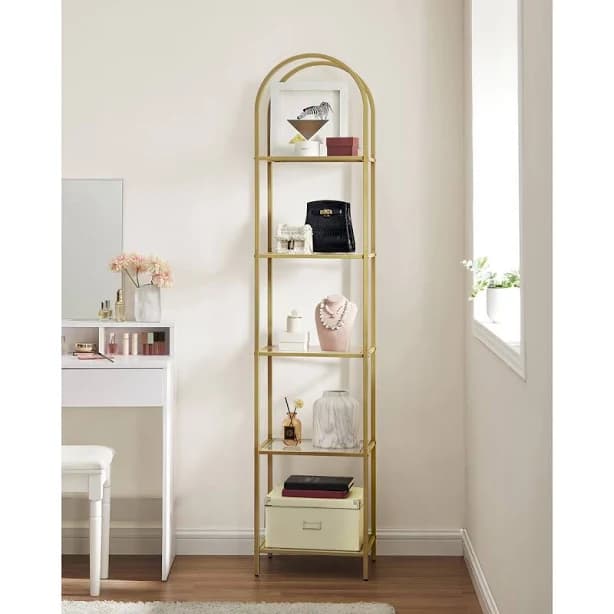 Adrianne Etagere Bookcase