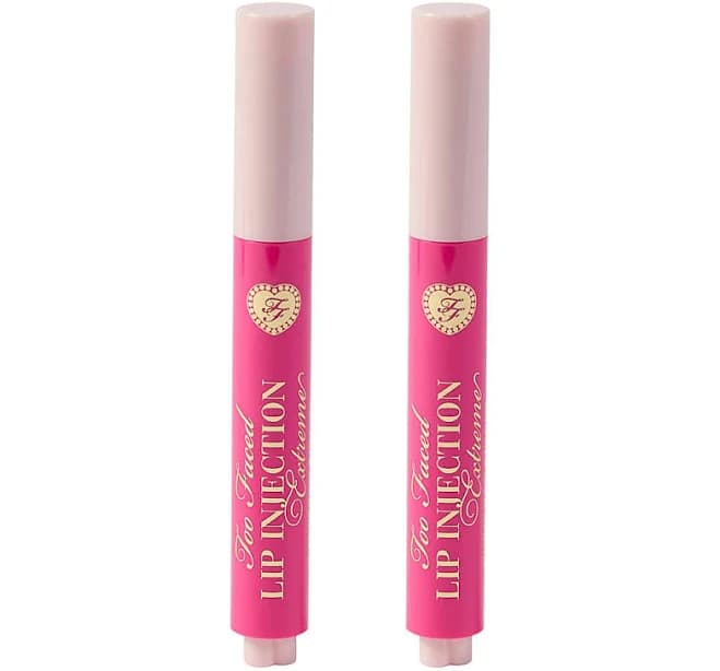 Too Faced Lip Injection Extreme Plumping Clicks 2-piece Set