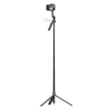 Promate TriPop-Ai 360° AI Face Tracking Telescopic Selfie Stick