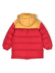 Gucci Kids logo-patch Padded Coat | Red | FARFETCH BH