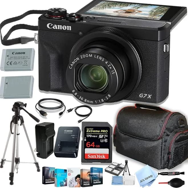 Canon PowerShot G7 X Mark III Digital Camera
