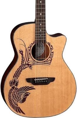 Luna Oracle Phoenix Acoustic-Electric Guitar