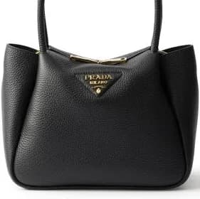 Prada Women's Flou Leather Shoulder Bag