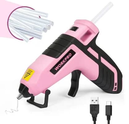 WORKPRO 3.6V Cordless Hot Glue Gun Upgrade
