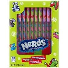 Nerds Candy Canes
