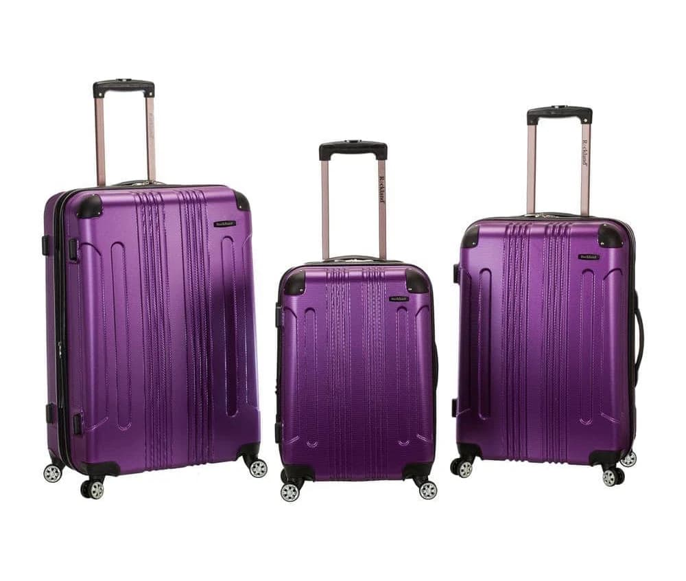 Rockland Sonic 3-Pc. Hardside Luggage Set