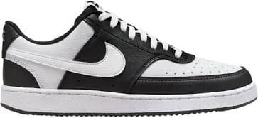 Nike Women’s Court Vision Low Next Nature Shoes Black/White - Men's Training at Academy Sports