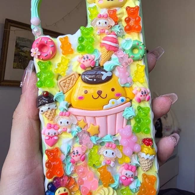 AknaCase iPhone 13/14 Pompompurin Decoden Phone Case - Electronics