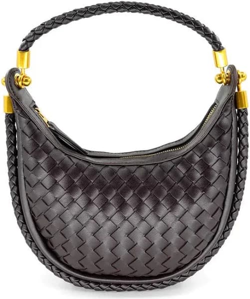 Woven Crescent Bag