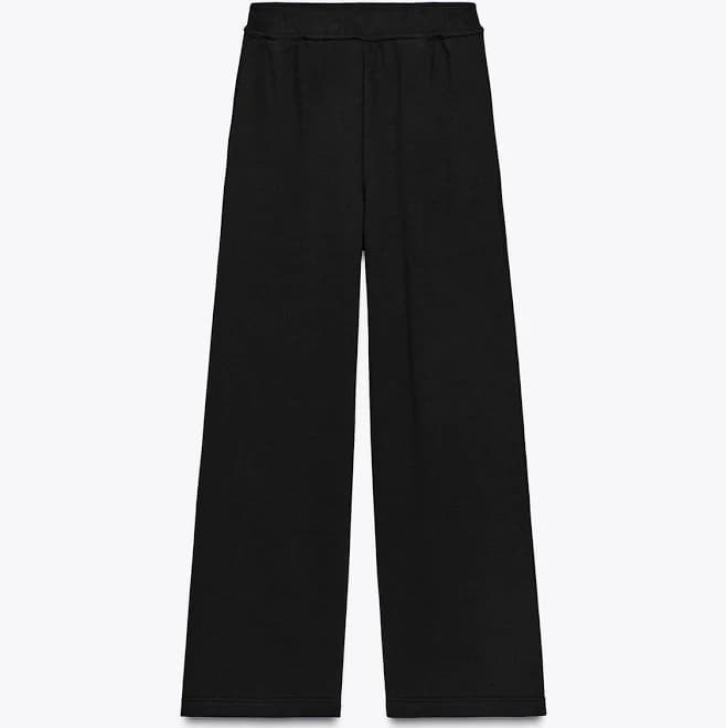 Zara Women's Wide Leg Fleece Pants