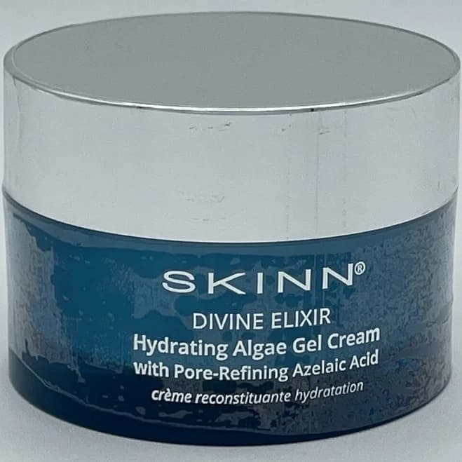 Skinn Moisturizer For Dry Skin Divine Elixir Hydrating Algae Gel Cream