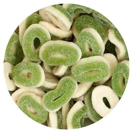 Apple Gummy Rings Candy Bag