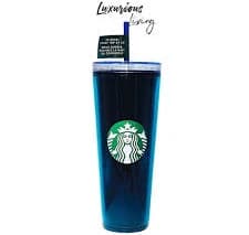 Starbucks Plastic Cold Cup With Decorate Your Own Lid- 24 FL OZ