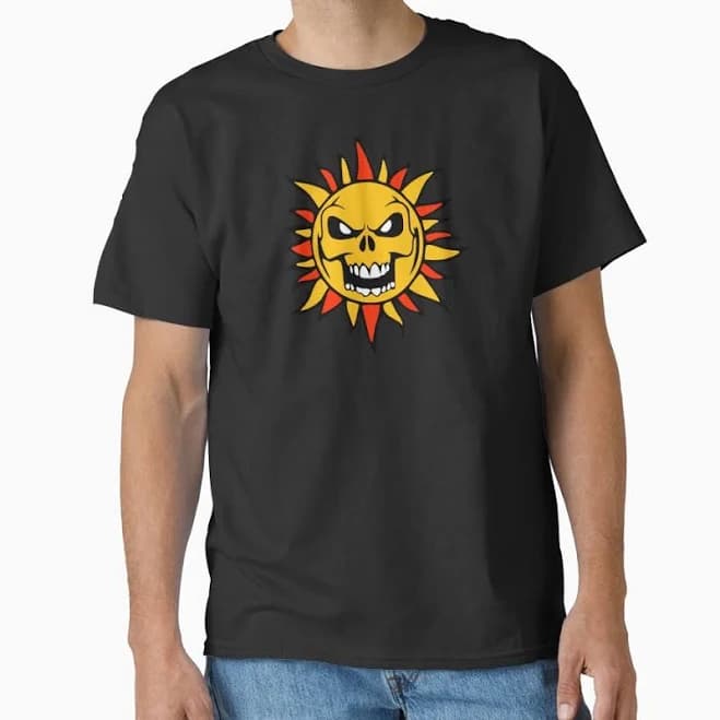 Skull The Sun Skull Classic T-Shirt