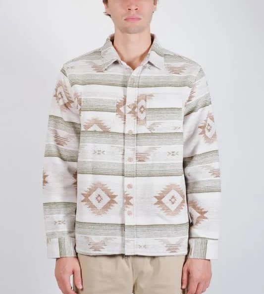 Striper Native Jacquard Shacket