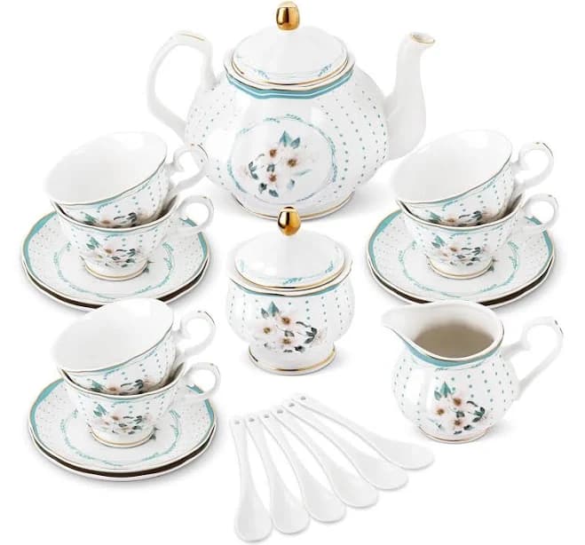 Royal Style Porcelain Tea Set