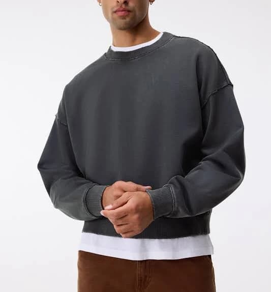 H&M Men's Oversized-Fit Sweatshirt