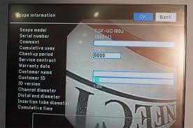 Used OLYMPUS TGF-UC180J Linear Ultrasound Video Endoscope Count 4 Endoscope For Sale - DOTmed Listing #4484958: