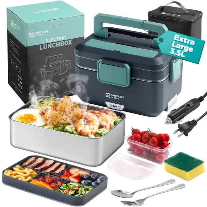 Annie & Mia Design Electric Lunch Box
