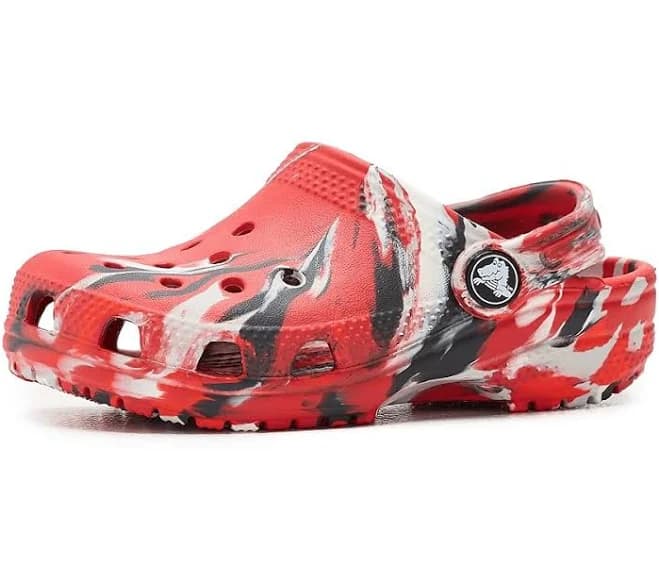 Crocs Kids' Classic Marbled Clogs