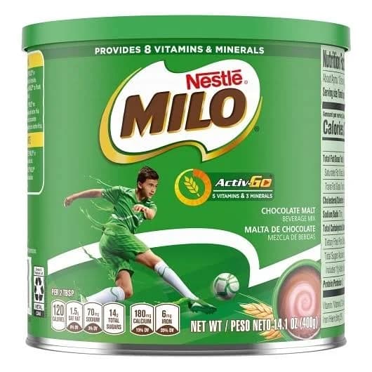 Nestle Milo Active-Go Beverage Mix 14.1oz.