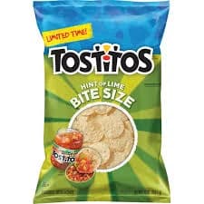 Tostitos Bite Size Tortilla Chips with Lime