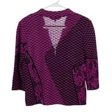 Ming Wang Knit Sweater Cardigan Jacket Women's Petite Small | eBay