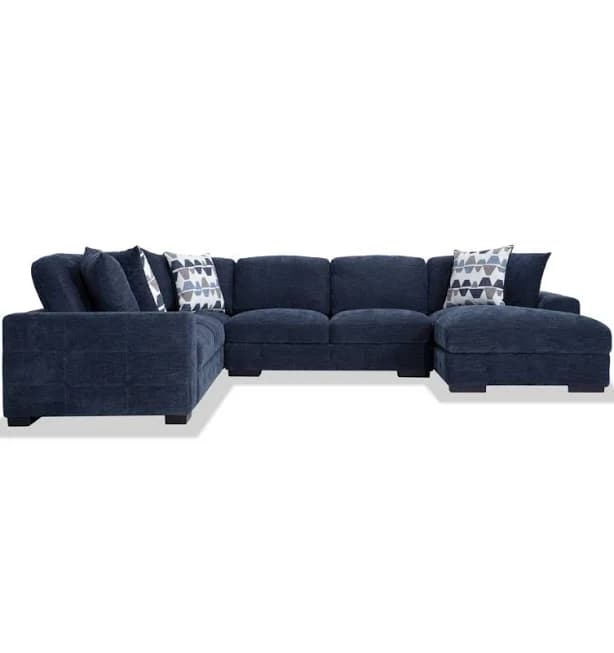 Playground 145'' 4 Piece Arm Facing Chaise Sectional Pop-Up Sleeper