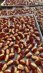 Ready to Eat Baked Bulk Red Apple Mixed Flavor Cashew Almonds Walnuts Camel Milk Chewy Nutty Creamy Snack Blend Blue Lotus| Alibaba.com