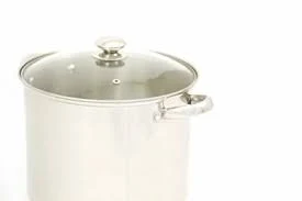 ExcelSteel 12-Quart Stainless Steel Stockpot with Encapsulated Base