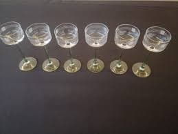 6 Art Deco Glasses For Sale at 1stDibs