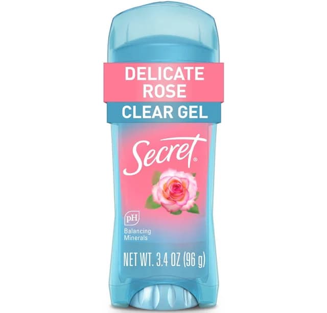 Secret Fresh Clear Gel Antiperspirant and Deodorant for Women