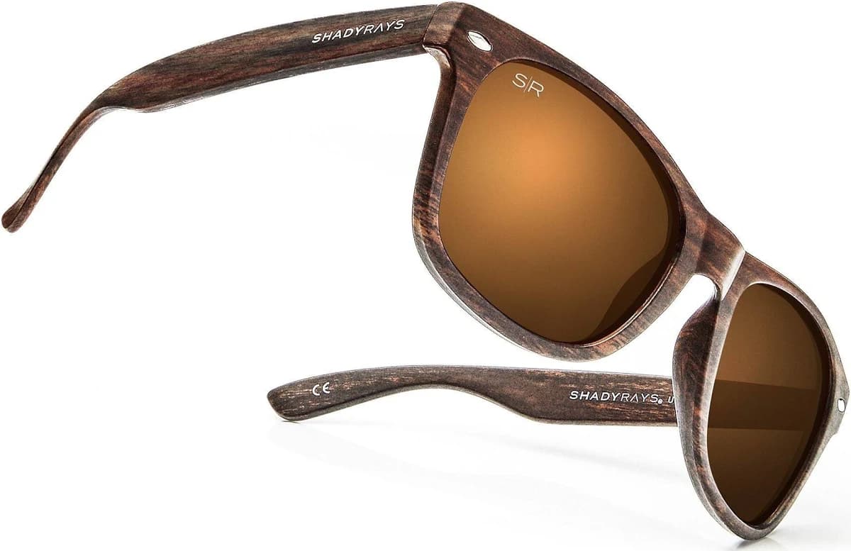Shady Rays Classic Amber Woods Polarized Sunglasses