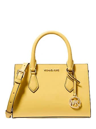 Michael Kors Women's Sheila Small Leather Satchel