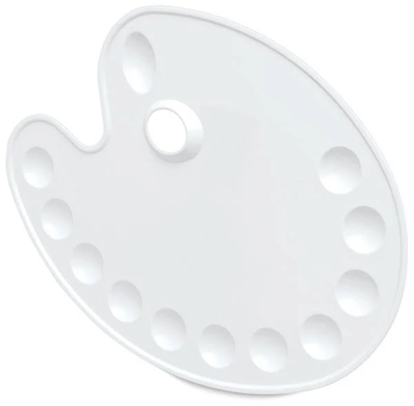 Jack Richeson Alvin Heritage Oval Plastic Palette
