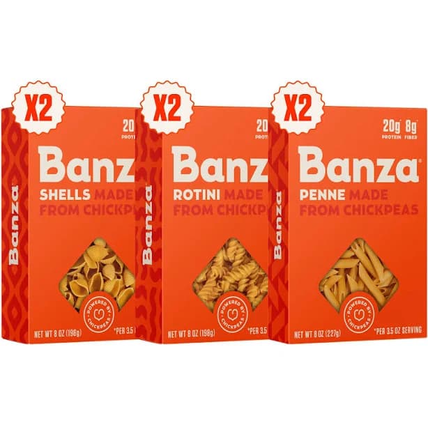 Banza Chickpea Pasta Variety Pack