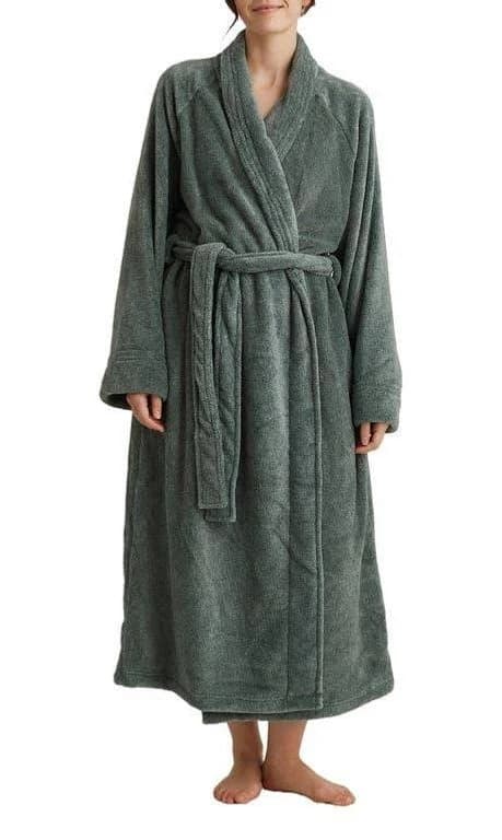 Papinelle Women's Long Plush Robe