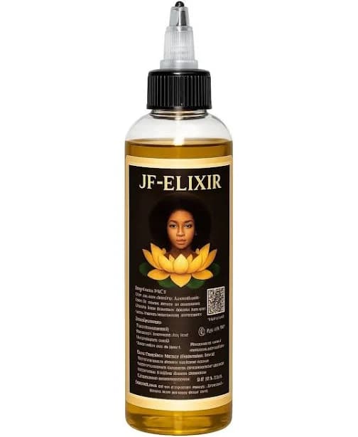 Jf-elixir Hair Oil For Braids Locks Natural Hair With Applicator Tip
