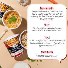 Amazon.com : Dr. McDougall's Spicy Kung Pao Noodle - Organic Asian Spicy Noodles - Vegan Ramen Noodles - Instant Ramen Noodle Cups - Vegetarian - 2 oz. - Pack of 6 : Packaged Asian Dishes : Grocery & Gourmet Food