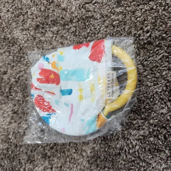 Lovevery Organic Cotton Sensory Pouch (Retired from Thinker Play Kit 11-12M)