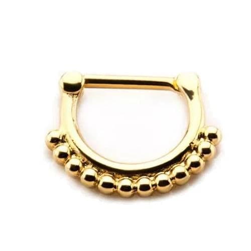 16g Beaded Septum Clicker