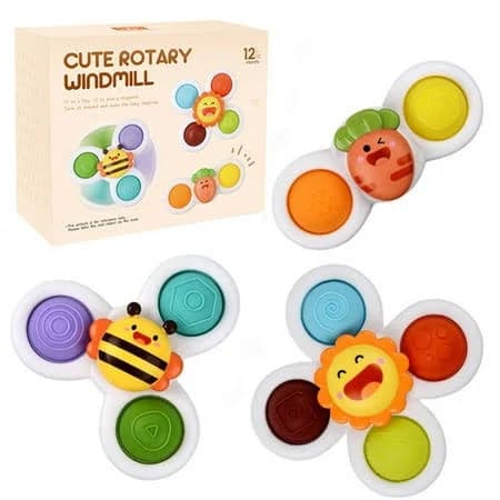 Suction Cup Spinner Toys