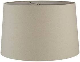at Home Oatmeal Slub Oversized Tapered Drum