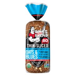 Dave's Killer Bread Oats & Blues Organic Cornmeal Topped Thin-Sliced Bread