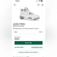Jordan 4 Retro White Oreo (2021)