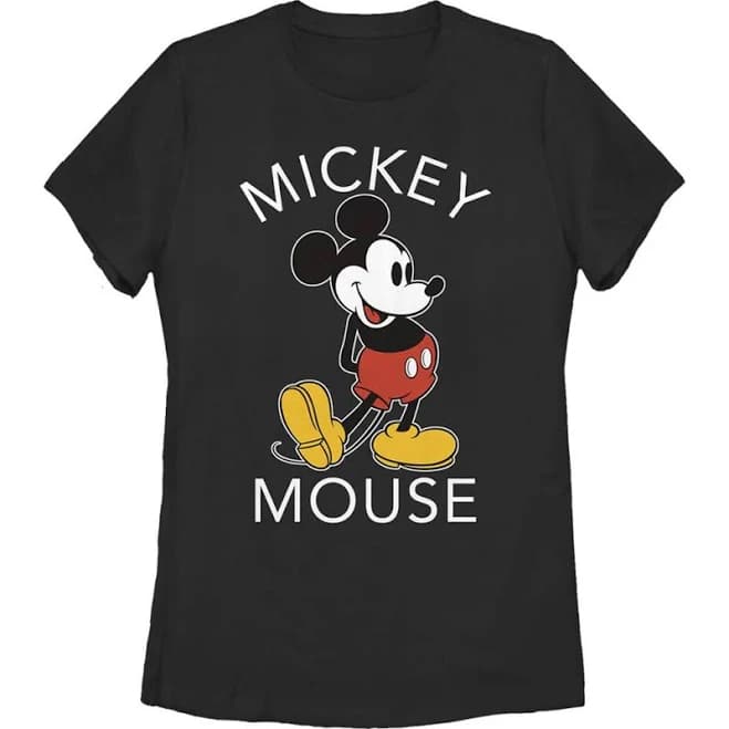 Mickey Mouse & Friends Retro Mickey Mouse Pose Graphic T-Shirt