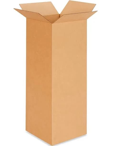 ULINE Tall Corrugated Boxes